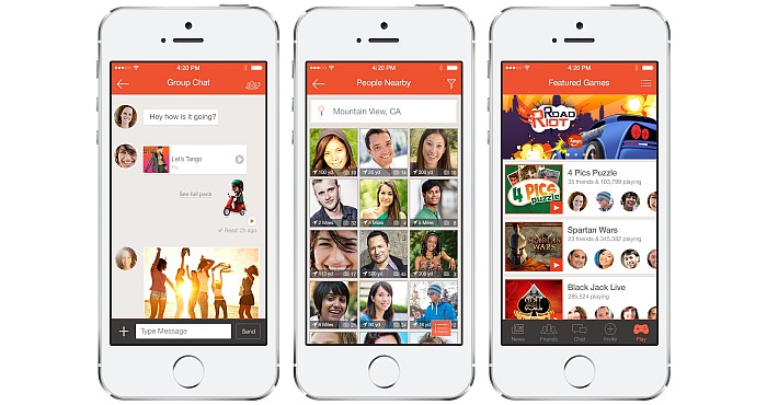 Tango is another Great Instant Messaging App but with a Difference